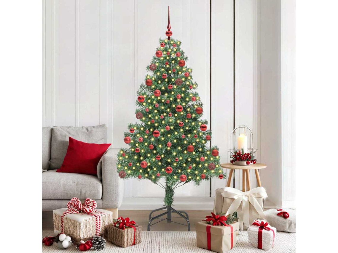 Vidaxl Árvore De Natal Verde 180 Cm Pvc