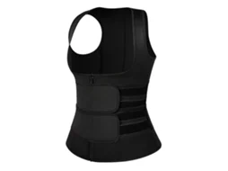 Vest Corselet Ajustável De Neoprene Para Mulher Cinto Modelador De Cintura Shapewear