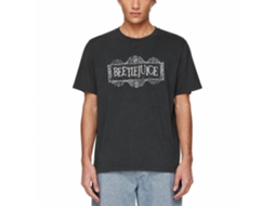 Rockinstone Beetlejuice Logo Black T-shirt Size:xxl