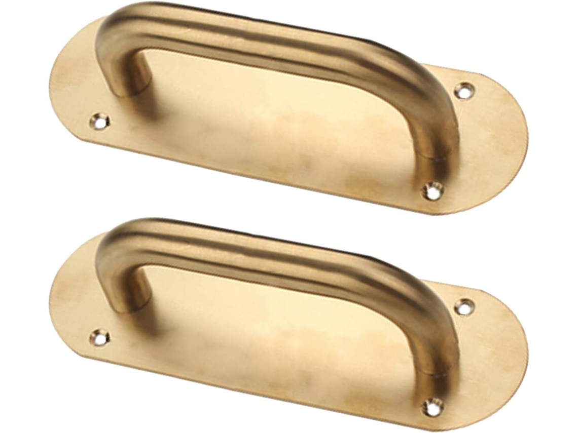 Conjunto De 2 Puxadores Para Portas Celeiro, Portões De Jardim E Portas Entrada Madeira, Ideais Para Portas De Casas