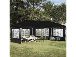 Vidaxl Tenda De Festa Pop-up 575 X 289 X 245 Cm Preto