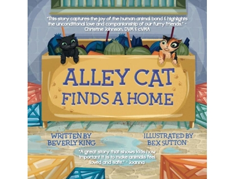Livro Alley Cat Finds A Home De Beverly King (inglês)