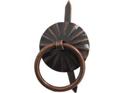 Conjunto de 10 Puxadores Em Ferro Bronze Vintage Para Caixas Joyas, Vinhos E Presentes, Com Formato Redondo, Ideais Para