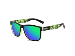 Óculos De Sol Polarizados (verde) Com Proteção Uv400, Adequados Para Ciclismo Ao Ar Livre.