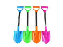 Conjunto De 4 Mini Pás Areia Madeira Para Praia, Com Ventosa E Pá Plástico, Ideais Crianças (cor Aleatória). -aquaforge
