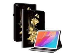 Capa para tablet inteligente em couro pintado com textura de cristal Webake