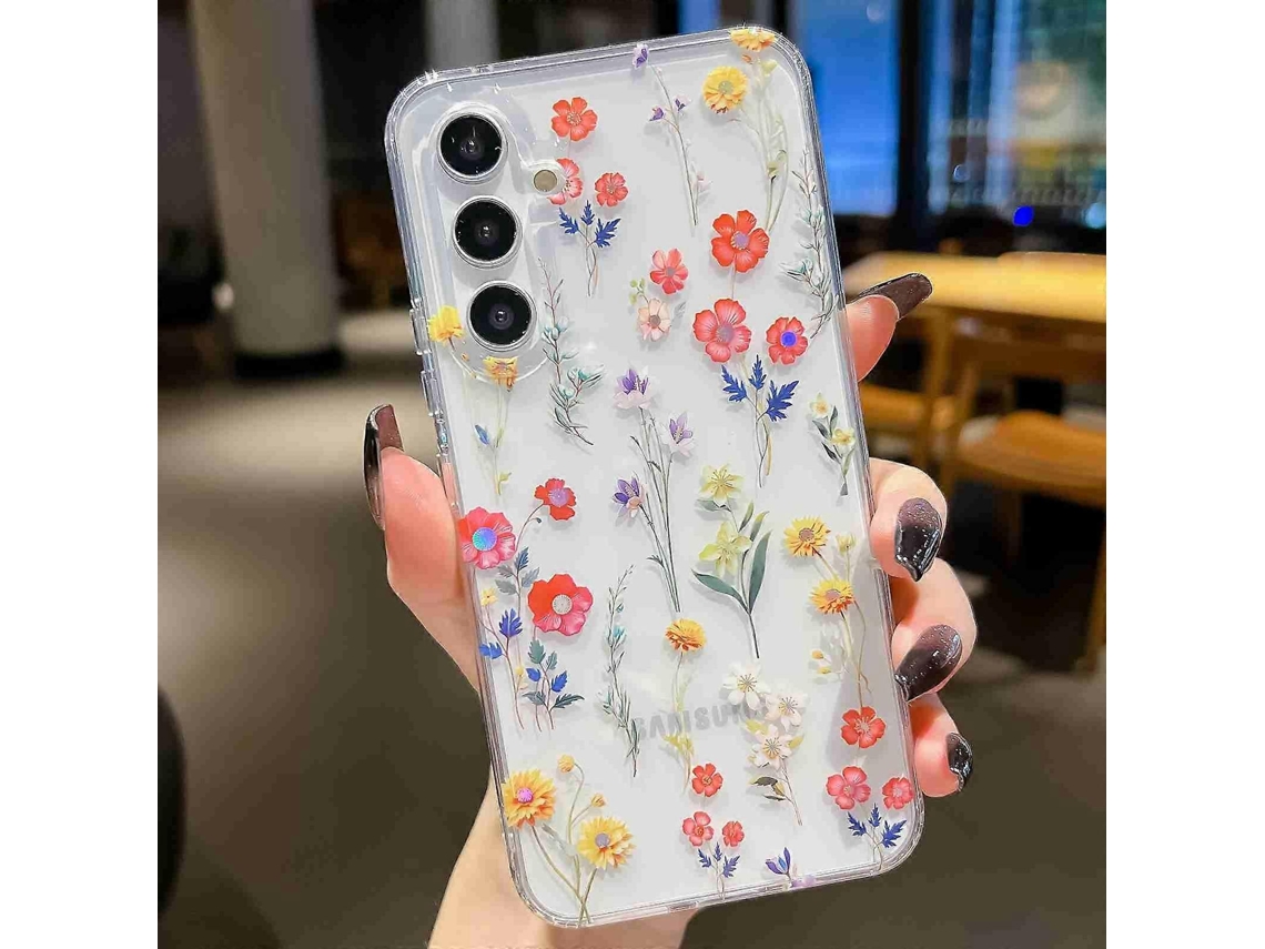 Capa Para Celular Symphony Com Acabamento Eletroplaqueado Para Samsung Galaxy S23+ 5g