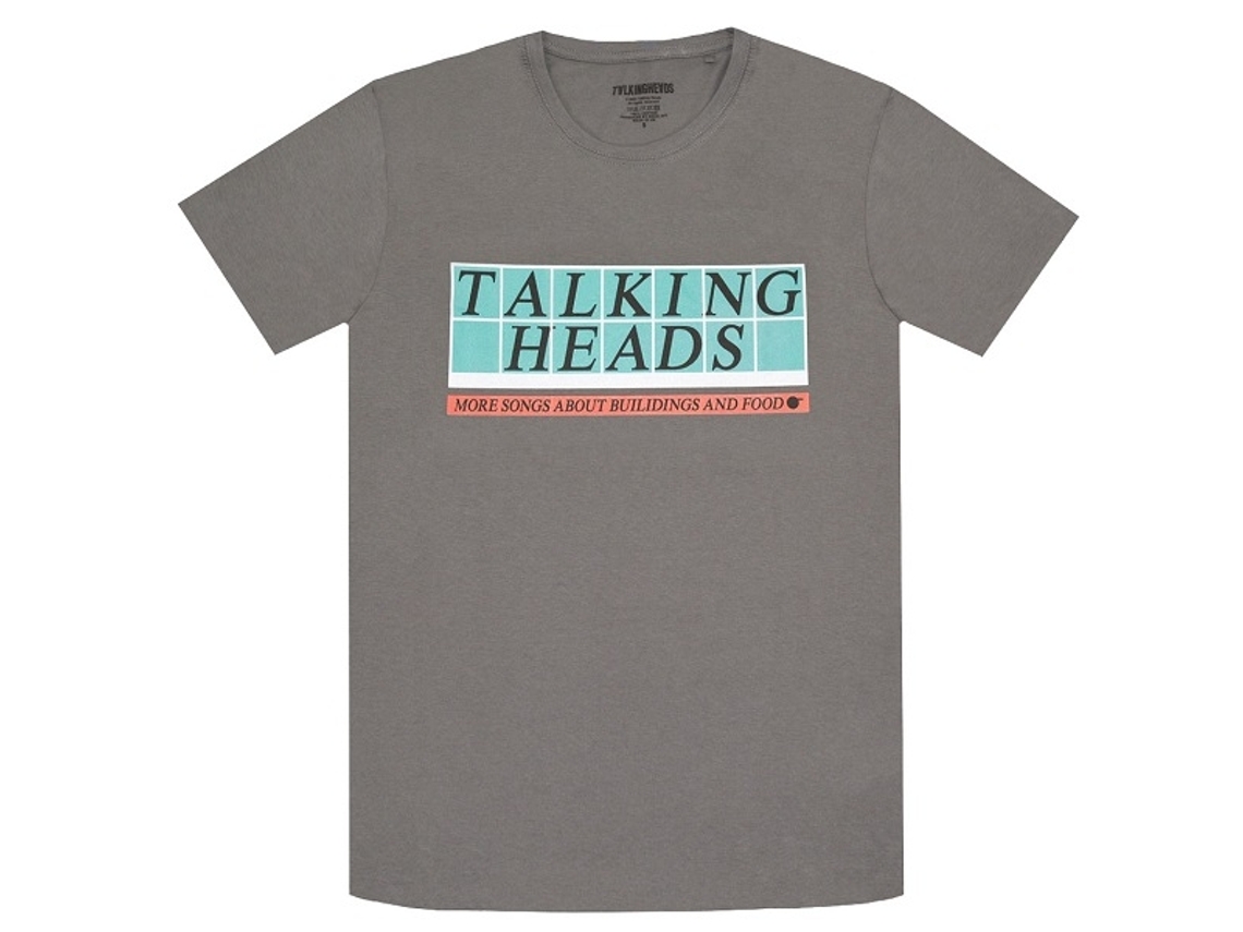 Talking Heads Tiled Logo T-shirt Classic Unisex Adults Size:xxxl