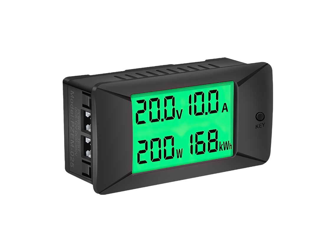 Voltímetro Ametrômetro Digital Dc: Medição 0~300v E 300a