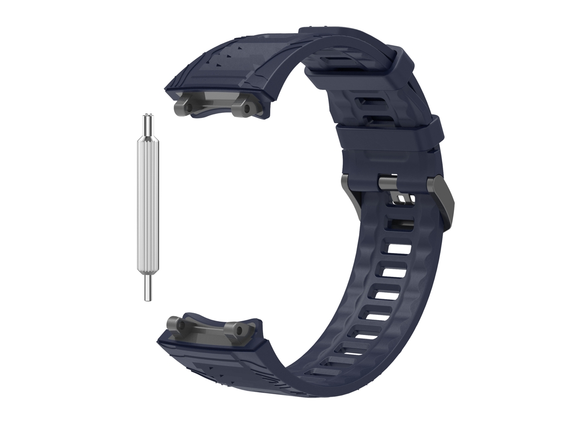 Pulseira de Silicone Macio de Substituição para AMAZFIT T rex 3 Azul Escuro PANOONA