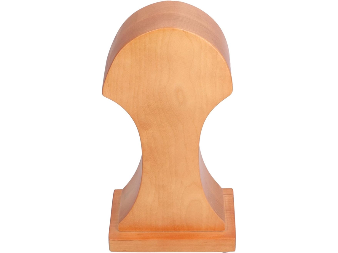 Suporte Para Capacete Em Madeira De Faia