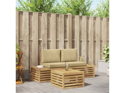 Vidaxl Conjunto De Sofás Para Exterior 4 Peça