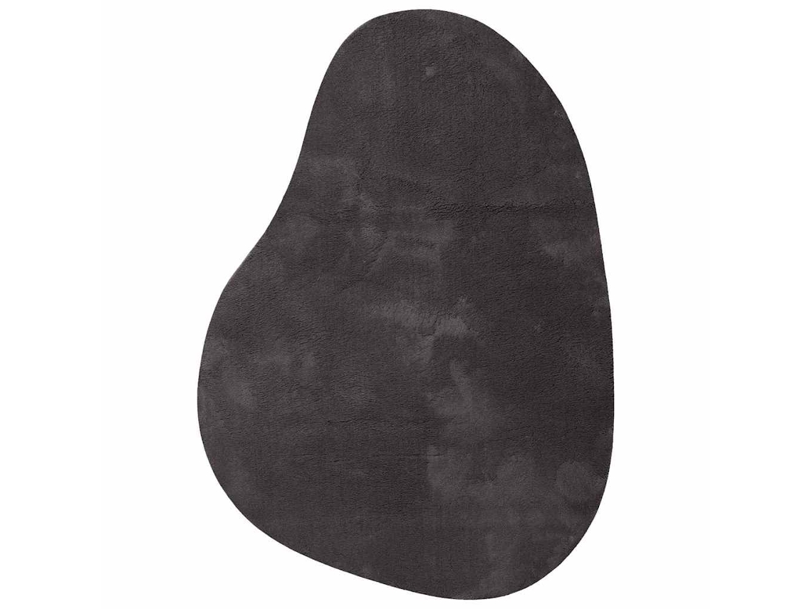 Conjunto 1 Carpete Para Casa Vidaxl Antracite Poliéster (120 X 170 Cm)