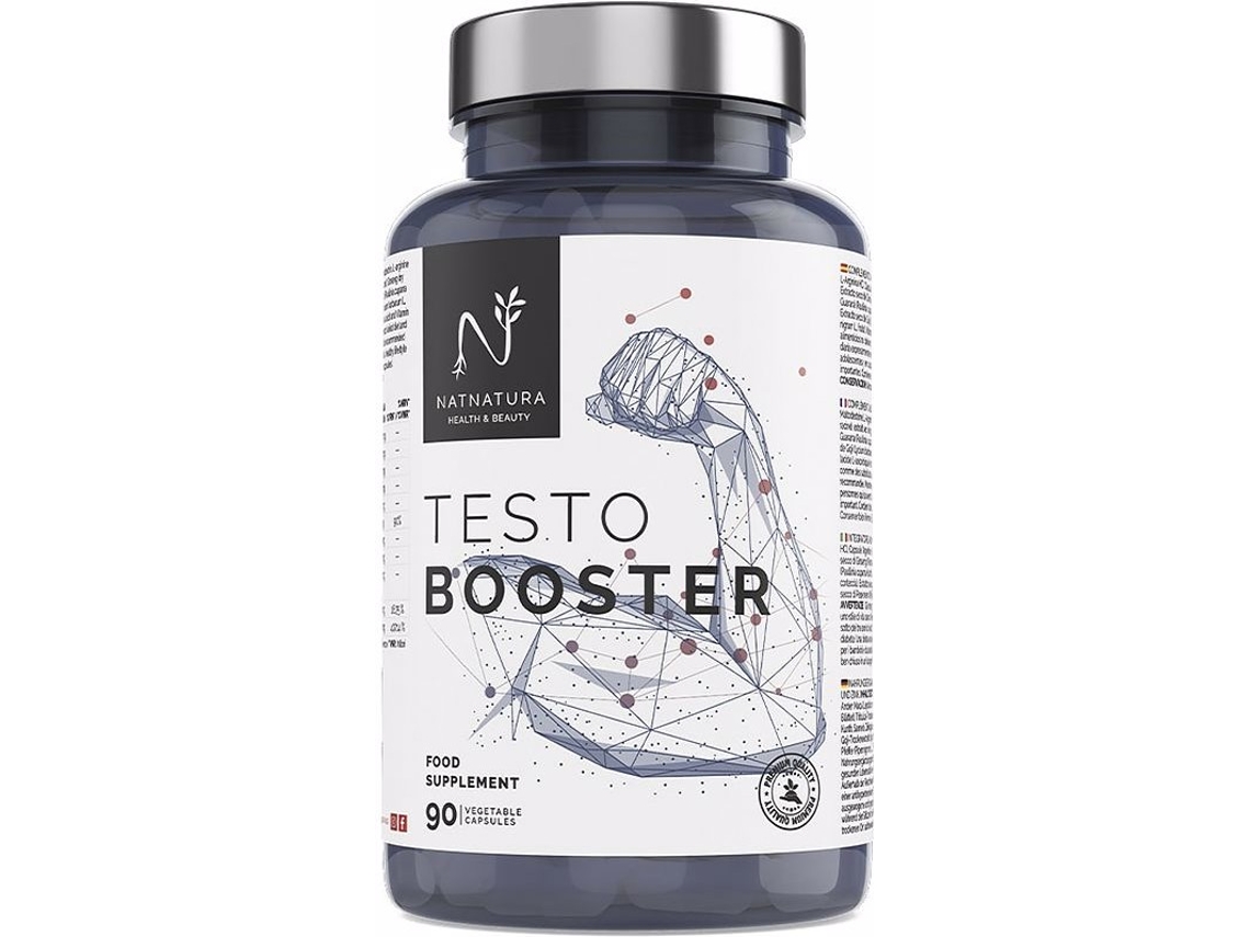 Suplemento Alimentar NATNATURA Testo Booster 90 U (Cápsulas)