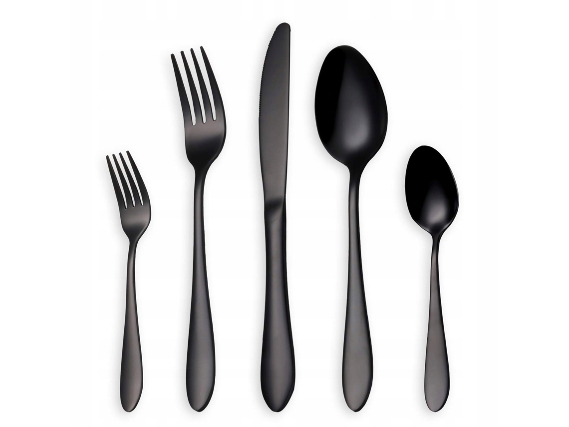 Configuração 30 Peças De Aço Galvanizado Preto De Aço Inoxidável 28x5x23 Cm