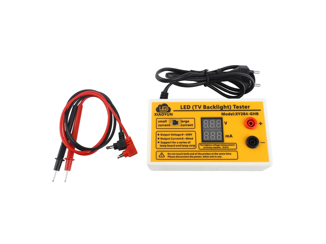 Detector De Manutenção De Fitas Led Com Saída 0-320v E Tela Lcd