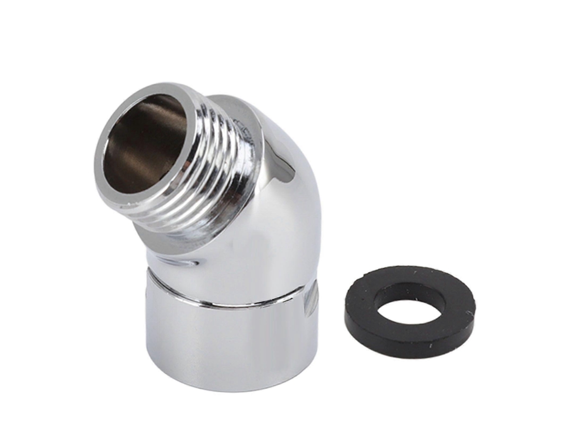 Adaptador De Cotovelo Para Chuveiro De Mão 135 Graus Chuveiro Adaptador De Cotovelo Bronze Acessórios De Chuveiro G1/2in Hengjian
