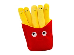 2026 almohada de Papas Fritas Creativa Muñeco de Peluche Simulación Soffá Decoración Regalo Juguete Multicolor