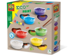 Guaches Eco SES Colorir e Pintar 365 (6 Unidades - 20.2 x 5.2 x 20.2 cm)