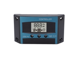 Primerox controlador de Carga Solar Mppt 12v 24v Regulador com Portas Usb Duas 50a