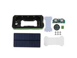 Kit de Power Bank EOOCOO (carregamento Solar, Display Digital)