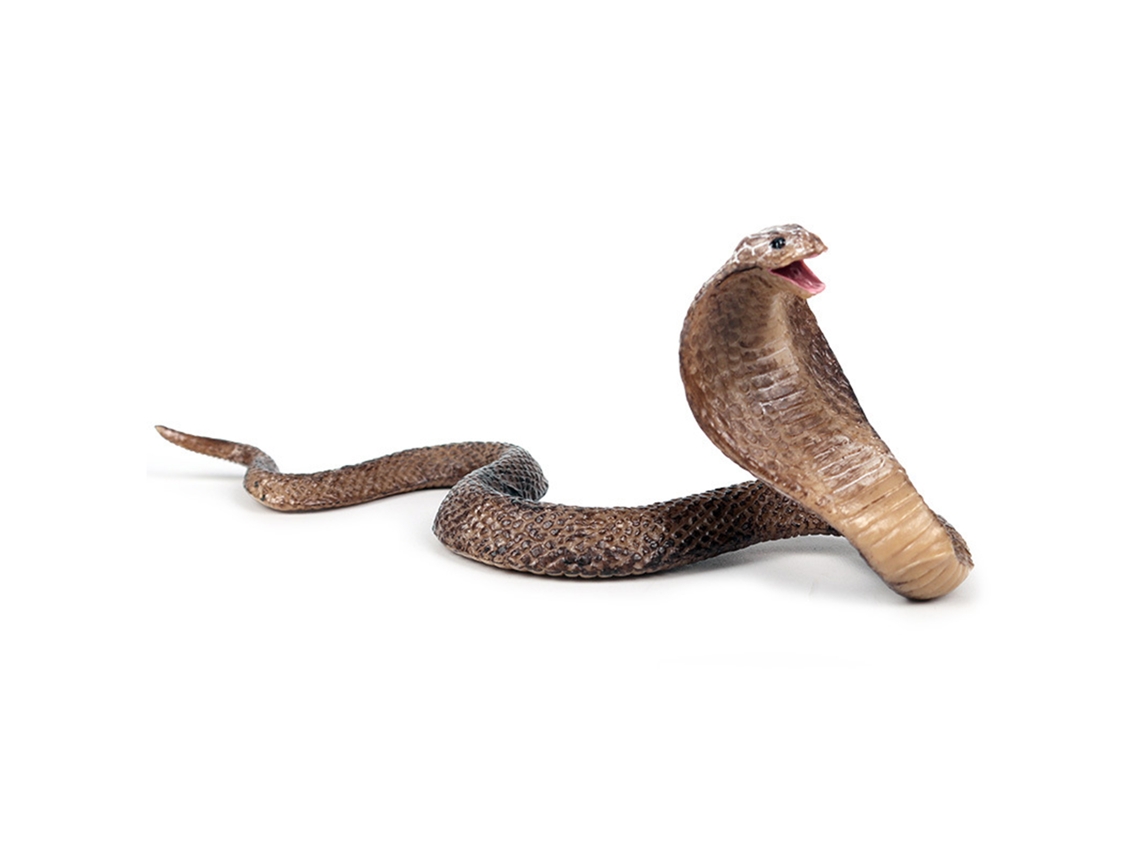 Laxiscreed Cobra De Halloween, Brinquedo De Serpente Assustadora Cobra Escura (m-537)