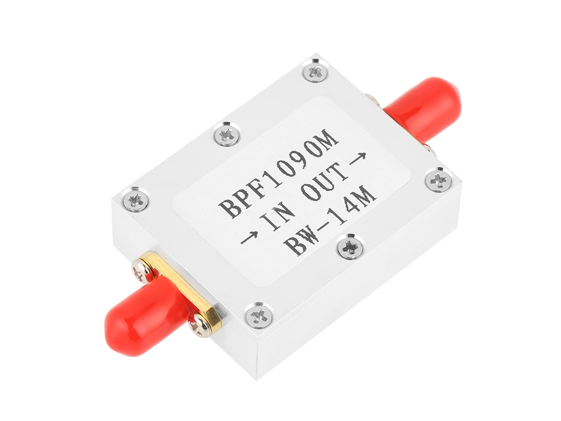 Filtro Passa-faixa 1090mhz Ads-b Banda Aeronáutica 14mhz Interface Sma