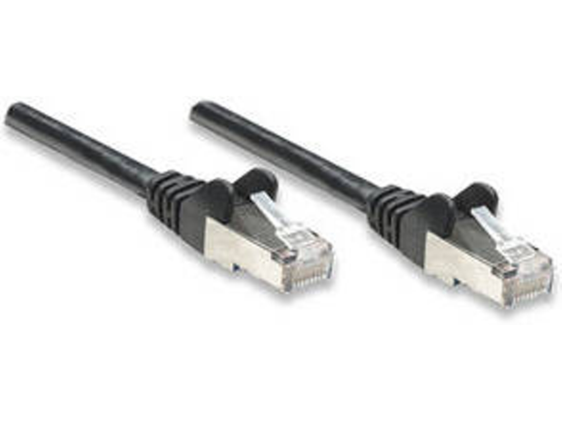 Cabo de Rede INTELLINET (RJ45 - 10 m - Preto)