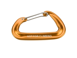 Gancho Carabiner de Liga de Alumínio Ouro