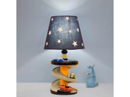 Luminária De Cabeceira Led Yudizws E12 Em Resina Pintada À Mão Com Luz Regulável Para Quarto Bebê Ou Infantil 3 Cores