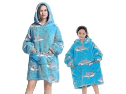 Manta Sherpa Fasst com Capuz para Menina e Família