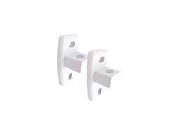 Conjunto De 2 Suportes De Parede Para Toldo Branco 10433 Micel