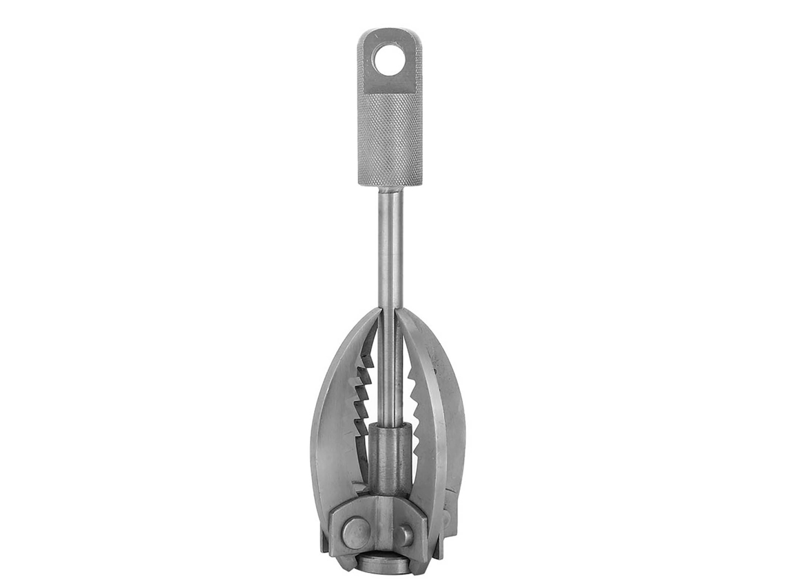 Gancho de escalada dobrável, aço inox, 4 garras, sobrevivência CHABERLU