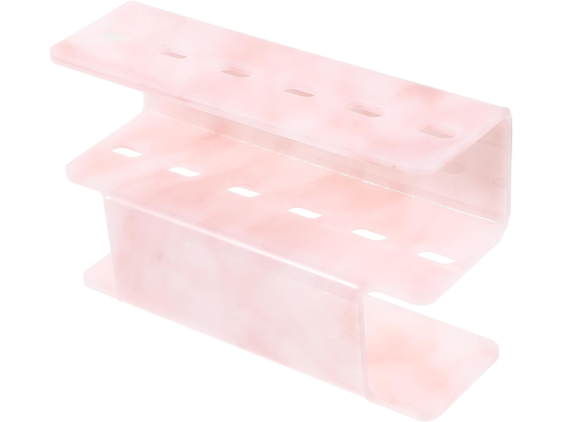 Suporte De Plástico Prático E Leve Para Um Design Elegante E Exibição Com Efeito Mármore.