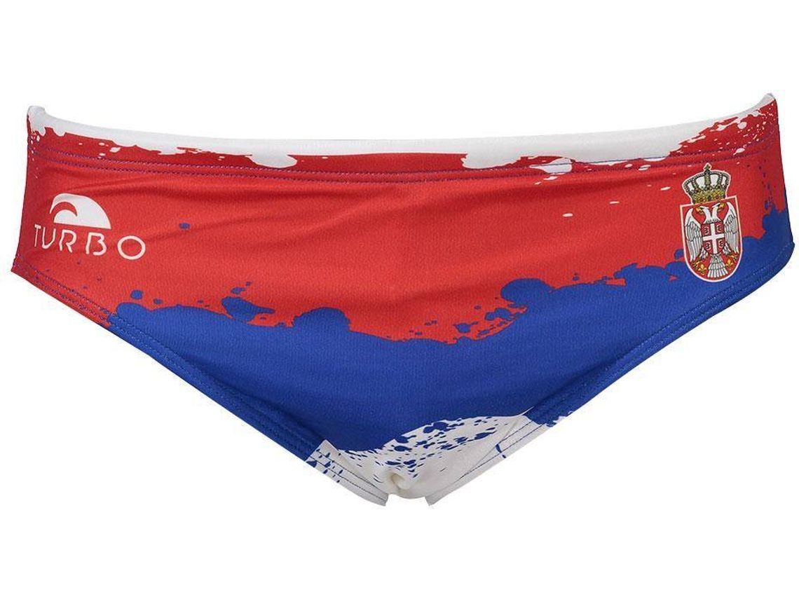 Slips para Homem TURBO Srbja Multicor para Natação (XL)