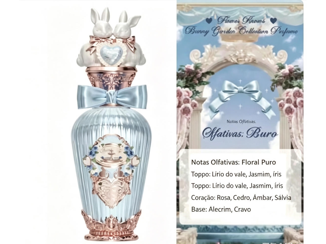 Flower Knows - 50ml-perfume Da Série Bonni Garden Com Fragrância Floral E Frutada Suave