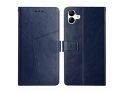 Capa De Couro Flip Com Padrão Y Para Samsung Galaxy A04 4g Ht01