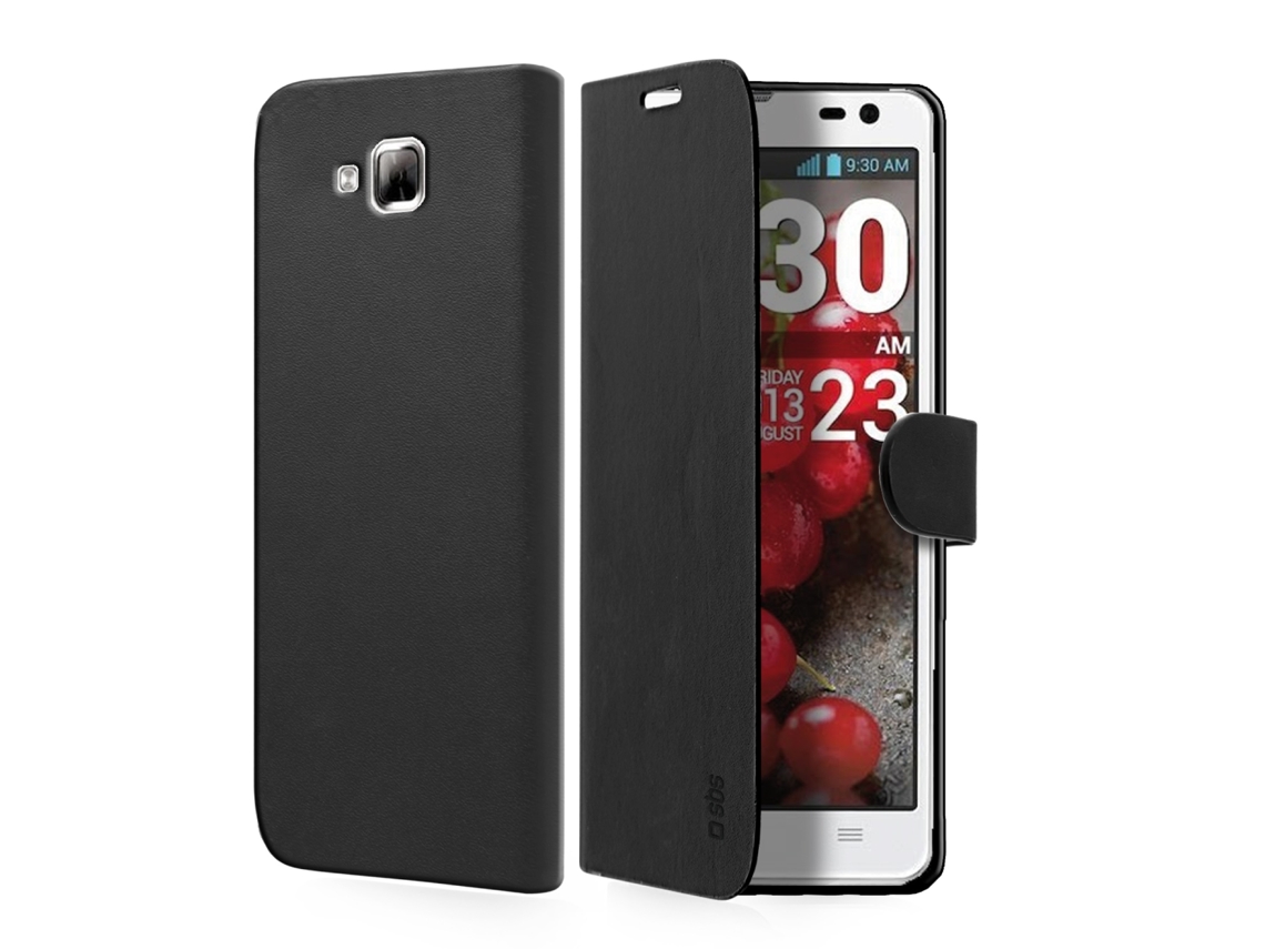 Capa Book LG L9 II SBS Preto