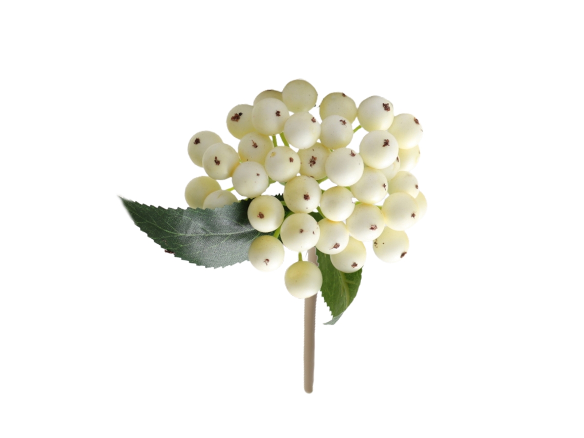 Bouquet de Flores Artificiais com Frutos Natalícios Pequeno para Decoração LAXISCREED