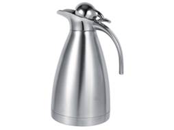 Olla De Café De Acero Inoxidable Doble Pared Con Vacío Termo Jarra Botella De Agua Caliente 1.5l Plata