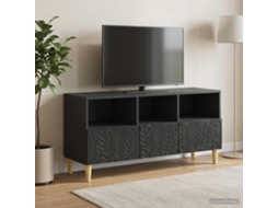 Vidaxl Gabinete Para Tv 102 X 34,5 X 50 Cm Preto Derivados De Madeira