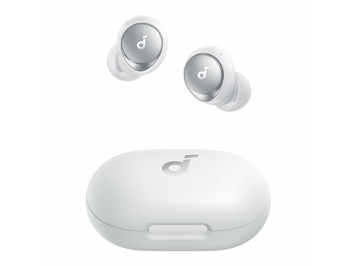 Auriculares Bluetooth com microfone SOUNDCORE A3936G22 (Branco - Bluetooth 5.2)