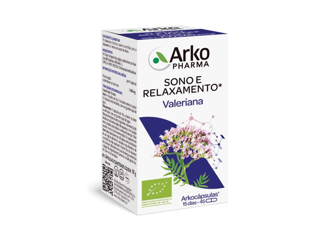 Suplemento Sono e Relaxamento Valeriana