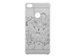 Capa de Telefone Capa de Telefone Nubia Z11 com Padrão de Dragão (cinza) EOOCOO (antichocagem, Macia)