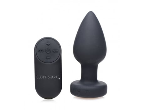 Plugue Anal Com Luz Led De Vibração Média BOOTY SPARKS