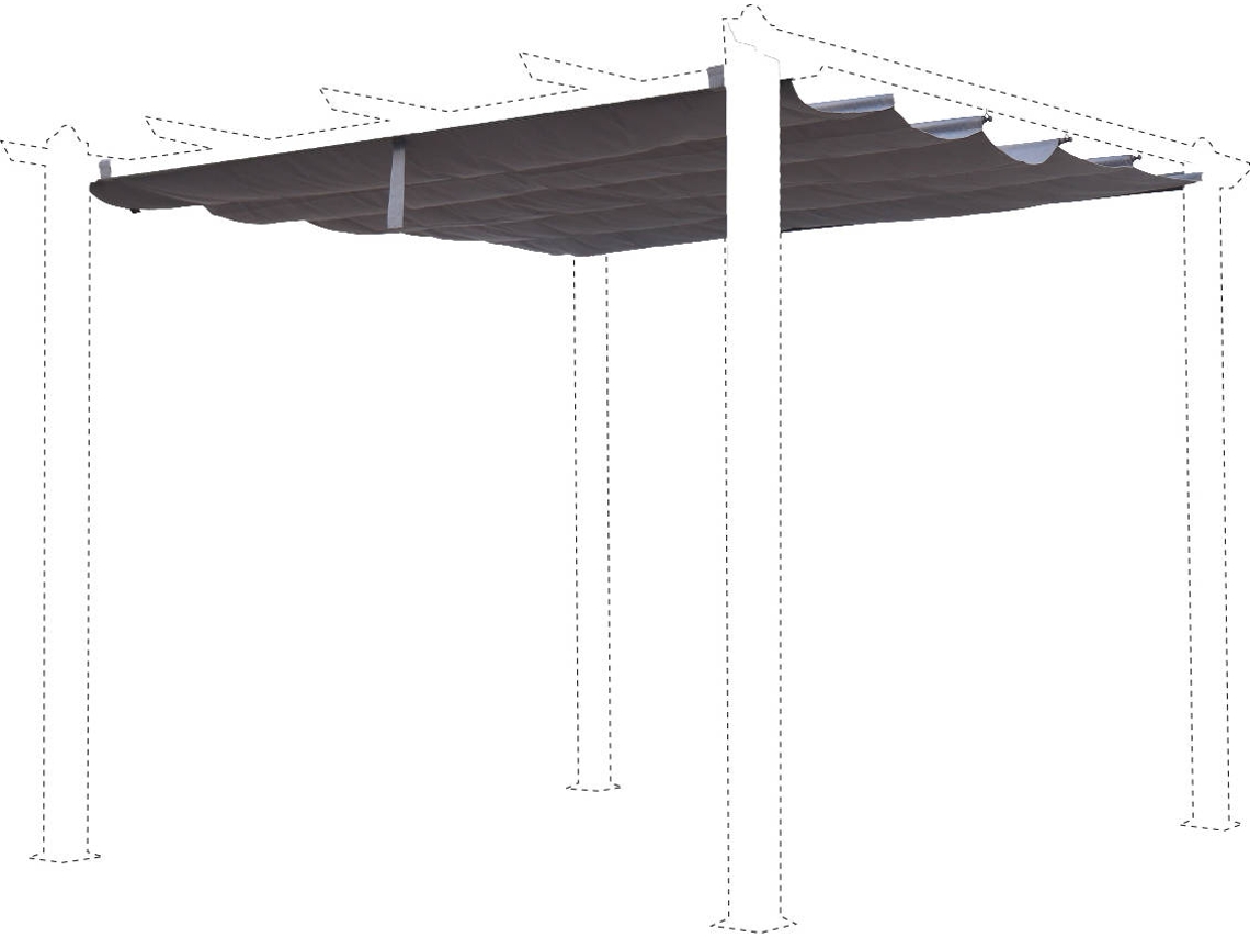 Cobertura de Telhado SWEEEK Condate (Cinzento - 3X4M)