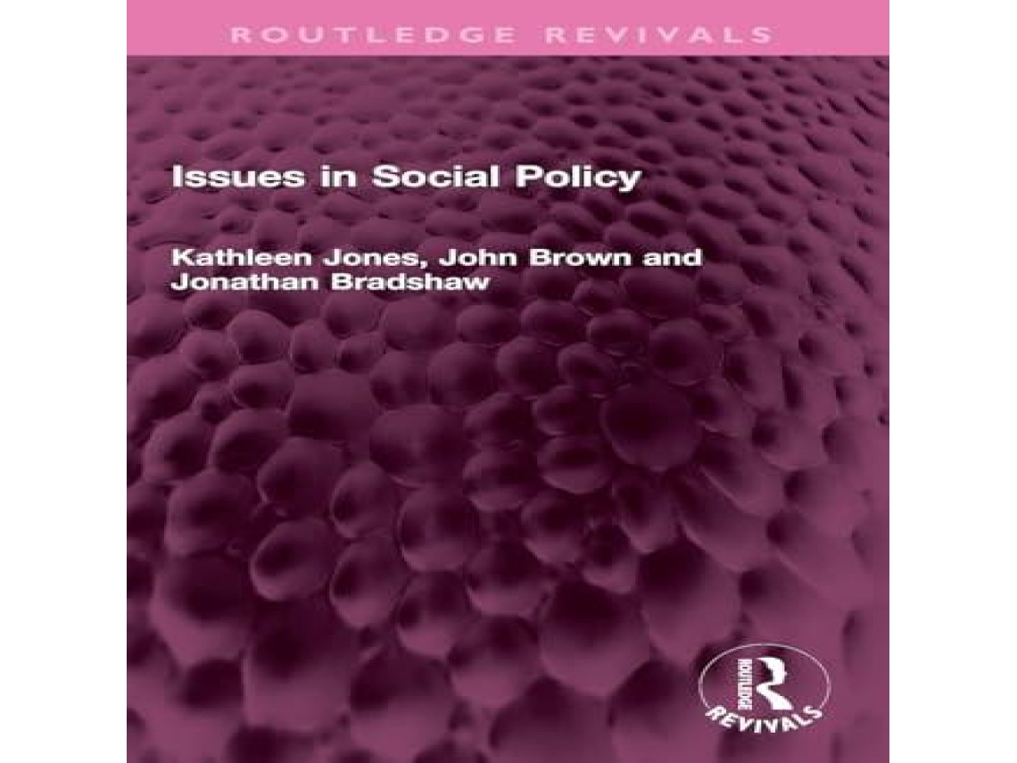 Livro Issues in Social Policy de Jonathan Bradshaw (Inglês)