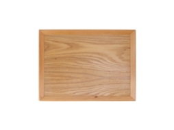 Bandeja de Madeira Retangular LAXISCREED 36.5x27cm