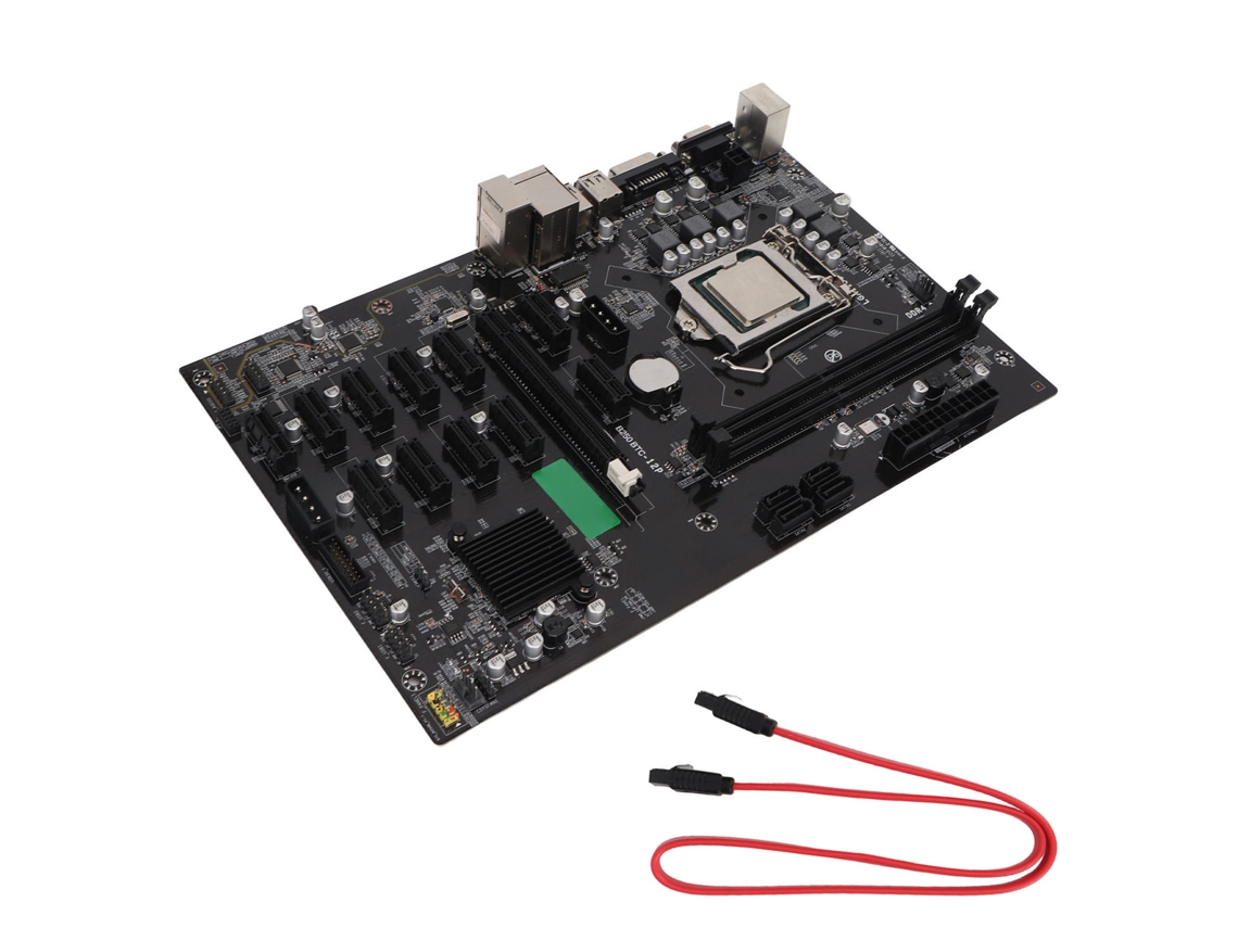 Placa Mãe (slots Pcie E Saída Vga)