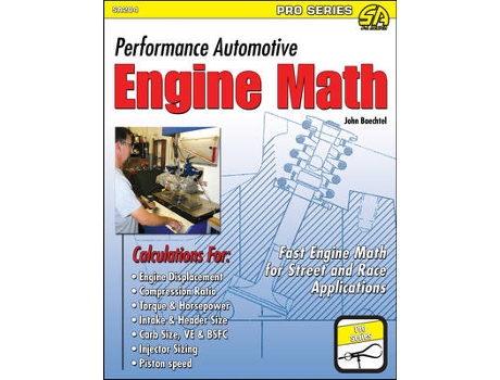 Livro performance automotive engine math de john baechtel (inglês)